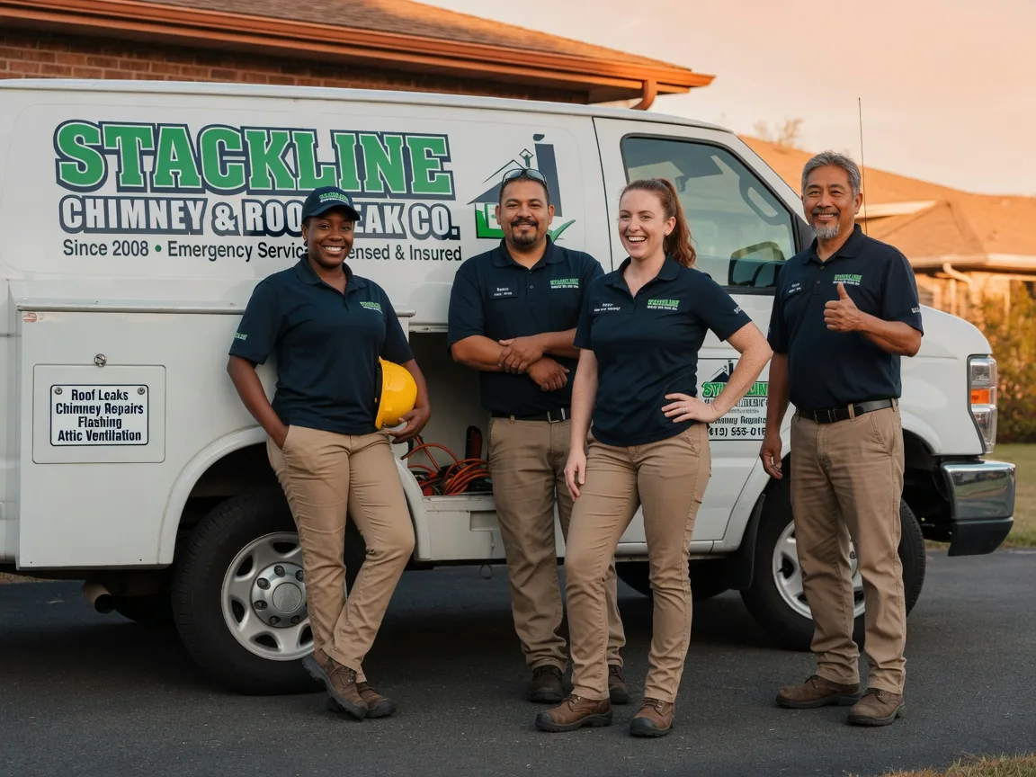 Chimney flashing repair company in Alexander, KS